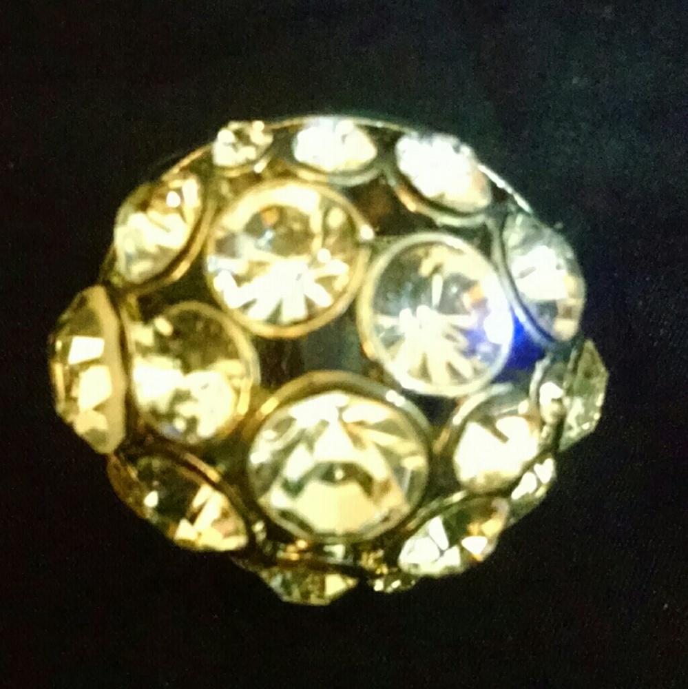 Beautiful Custer Rhinestone Ring - image 2